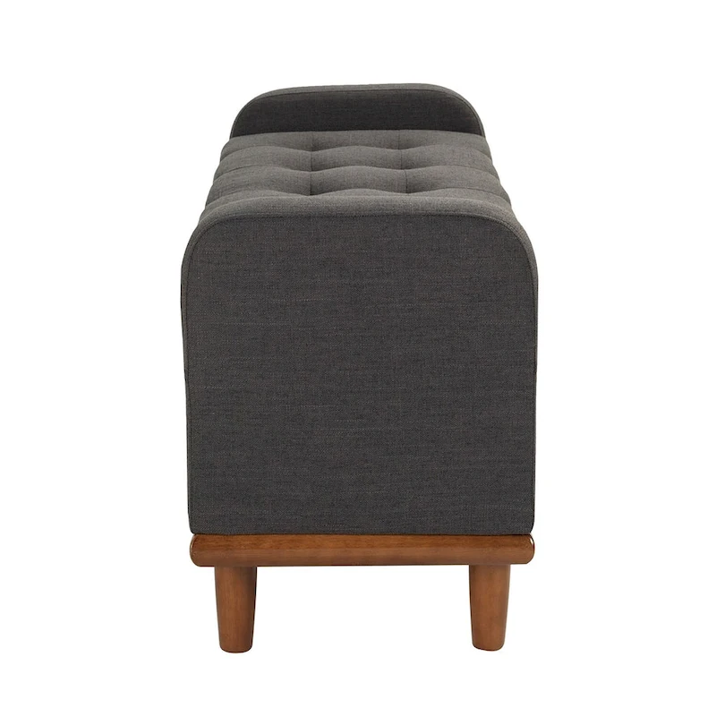 Bastian Upholstered Bench with Solid Wood Legs