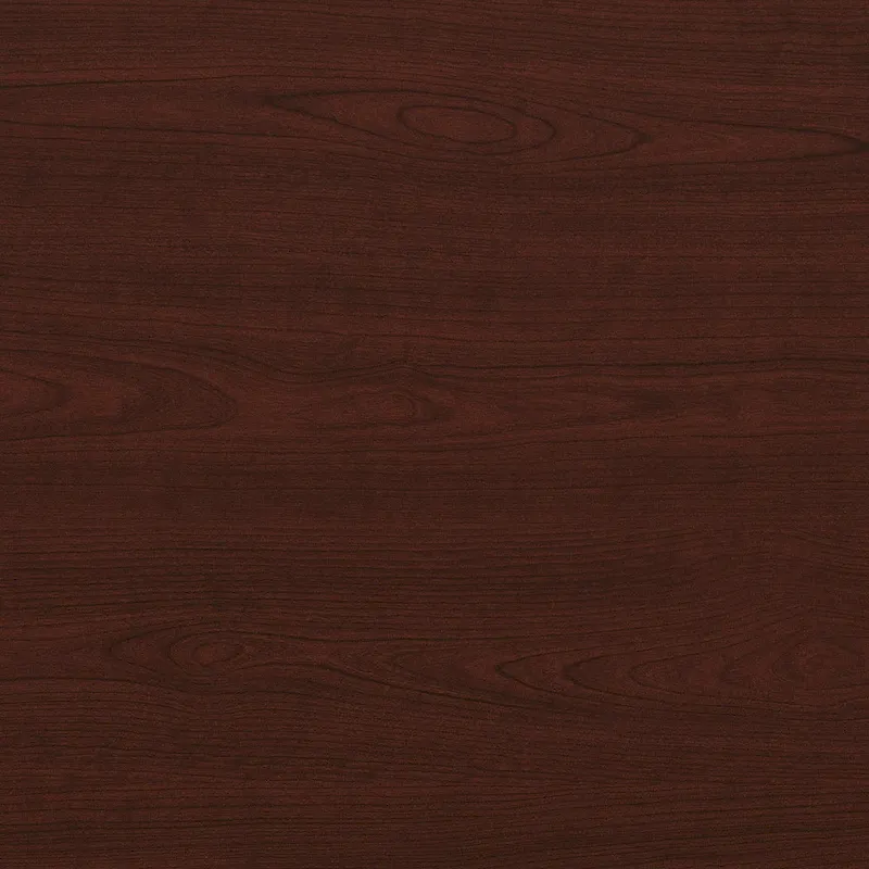 L-Shaped Computer Desk with Drawers, Cherry/Gray/White Oak, Traditional, Seats 1