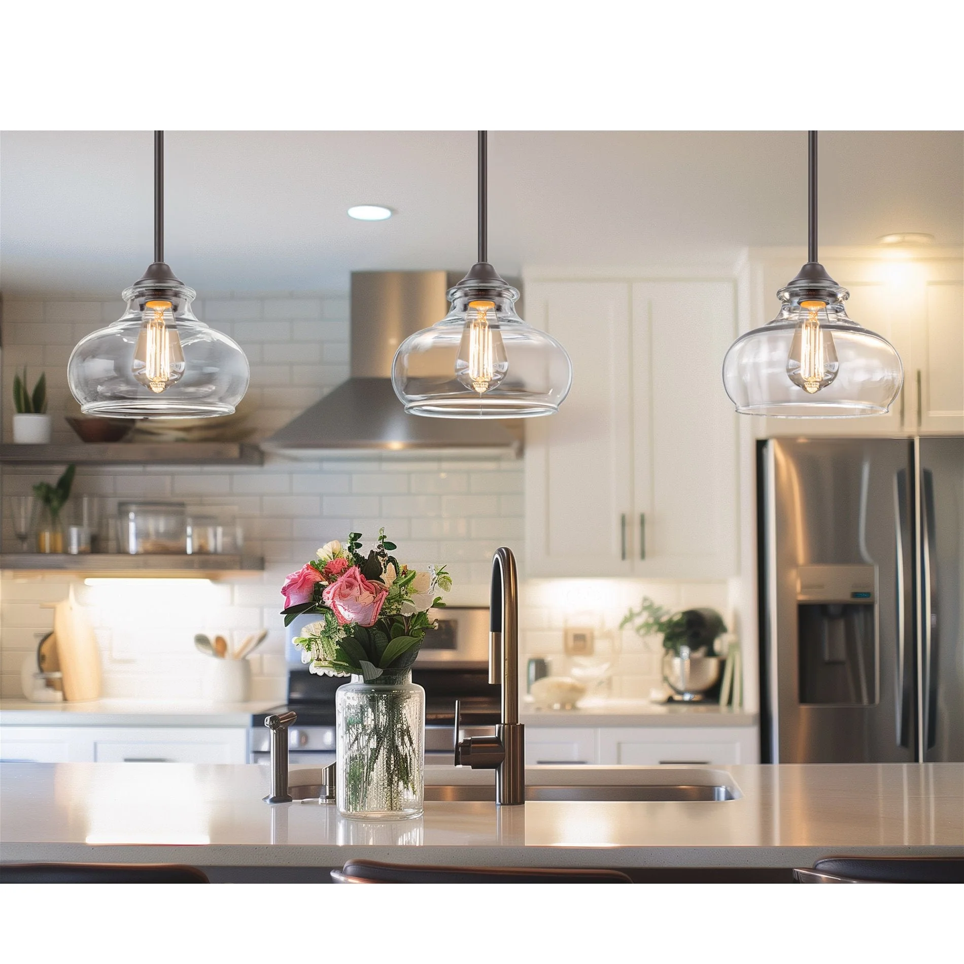 Harlow 9 Clear Glass Shade / Replacement Glass