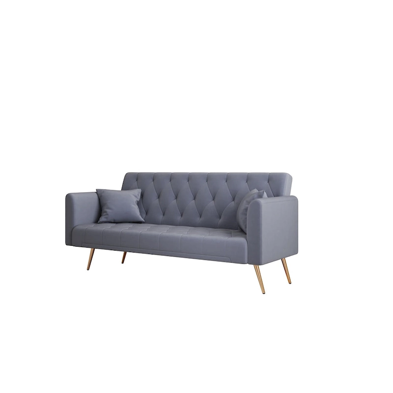 71 Convertible Double Folding Living Room Sofa Bed