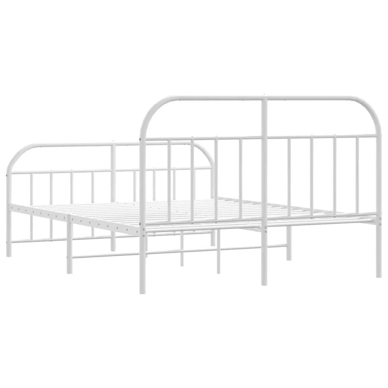 vidaXL 12 Inches Metal Bed Frame No Mattress