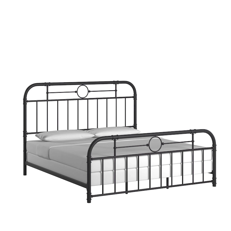 Kendal Black Metal Bed by iNSPIRE Q Classic