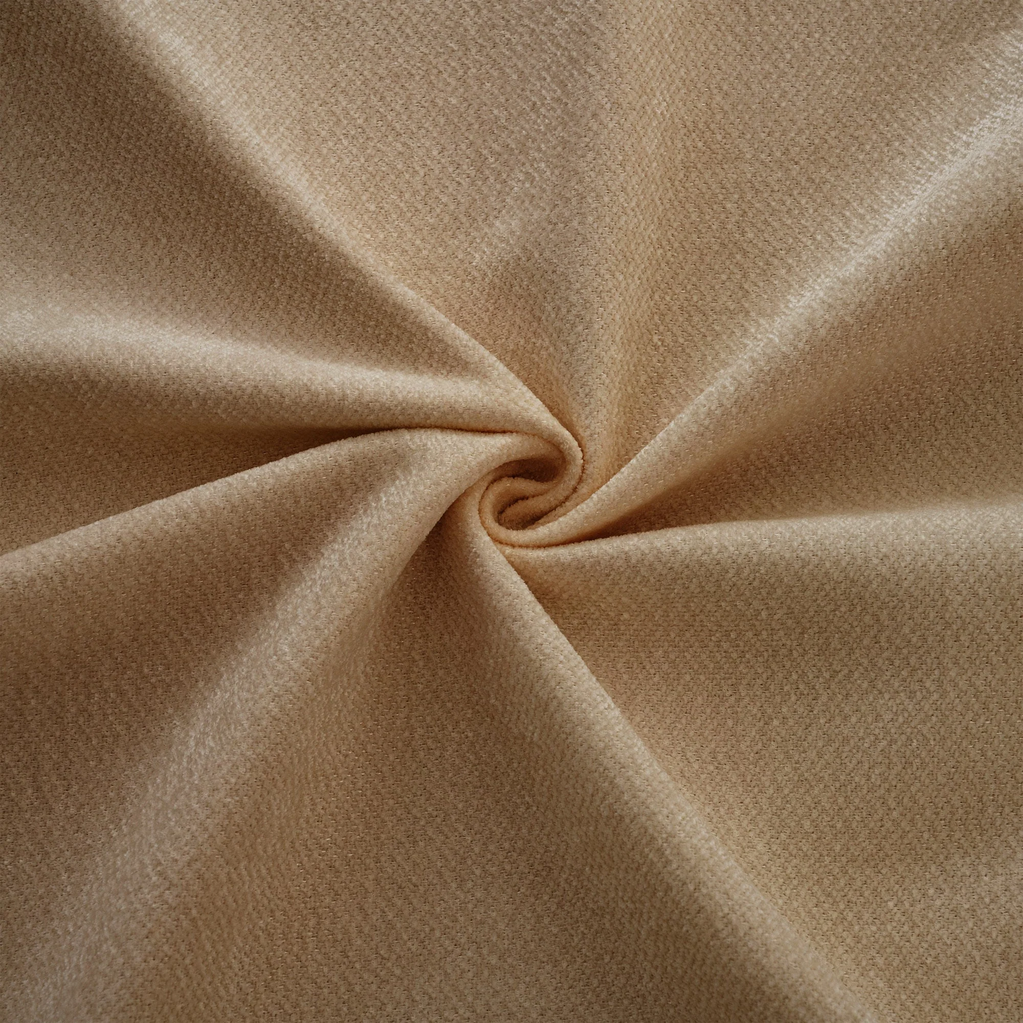 Walker Edison | Modern Stylish Camel Chenille Loveseat Sofa with Ottoman