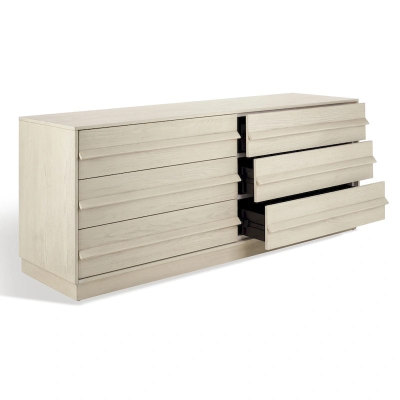 SAFAVIEH Couture Milada 6 Drawer Wood Dresser