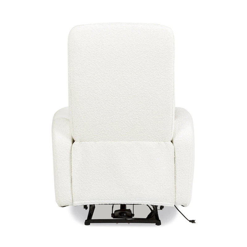 Bloomy 35.5 Boucle Upholstered High-Back Power Recliner Motion Chair