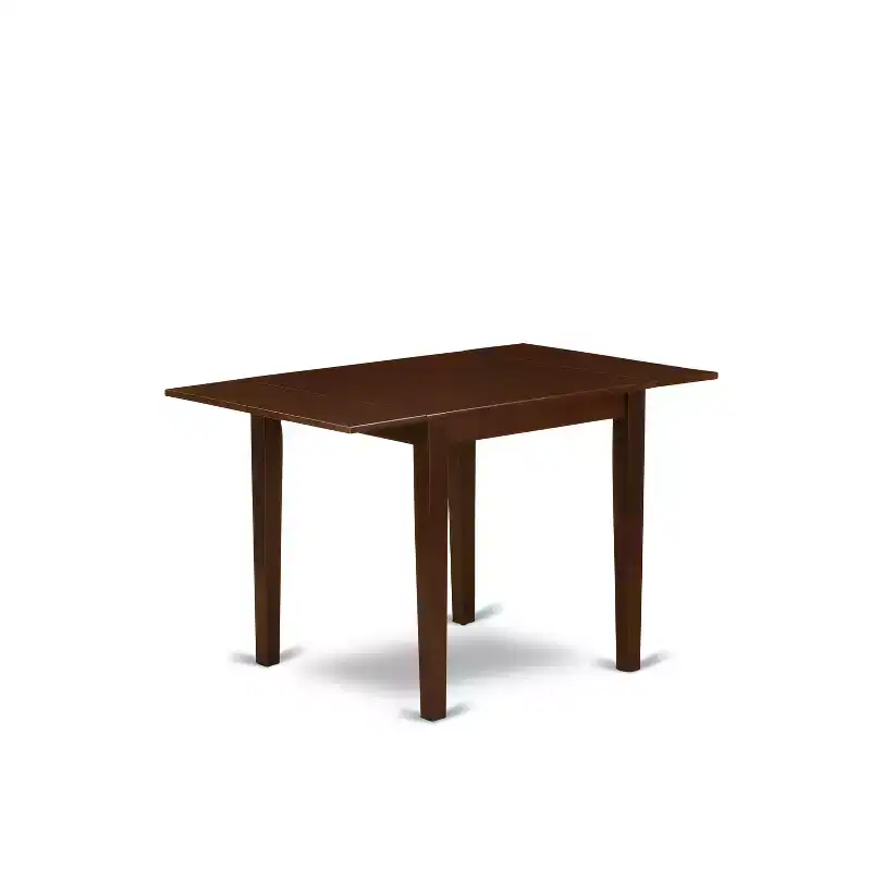 HomeStock 3 Piece Kitchen Table Set Mahogany Modern Style #NDNO3-MAH-W