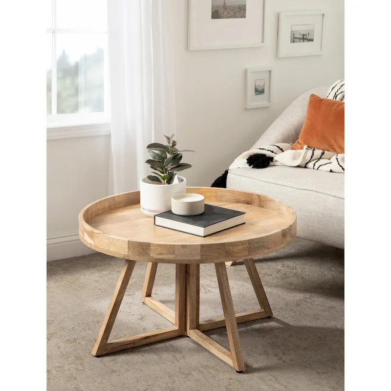 Kate and Laurel Avery 30-inch Round Coffee Table - 30 Diameter