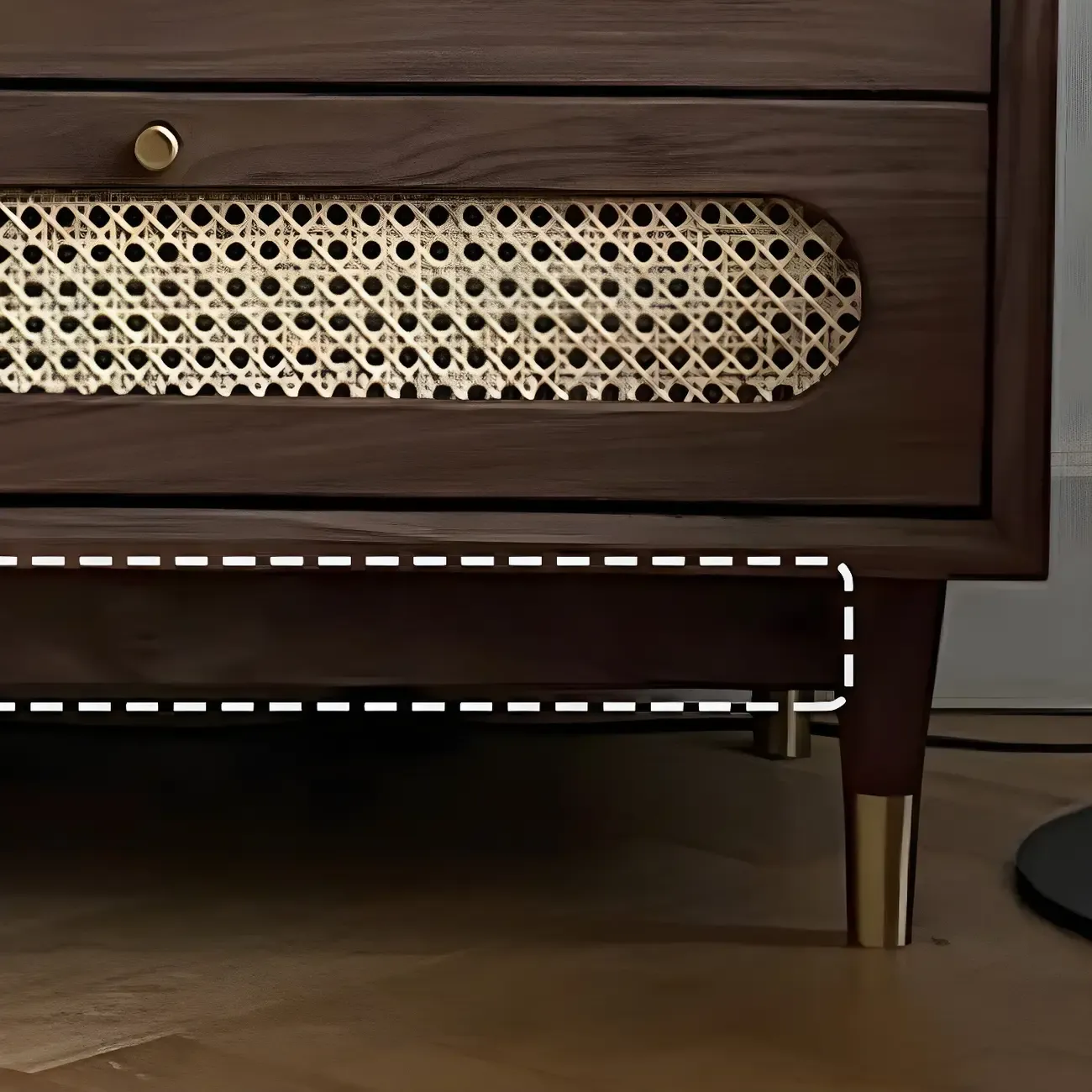 Traditional Dark Brown Wooden Dressers & Chests with Drawers