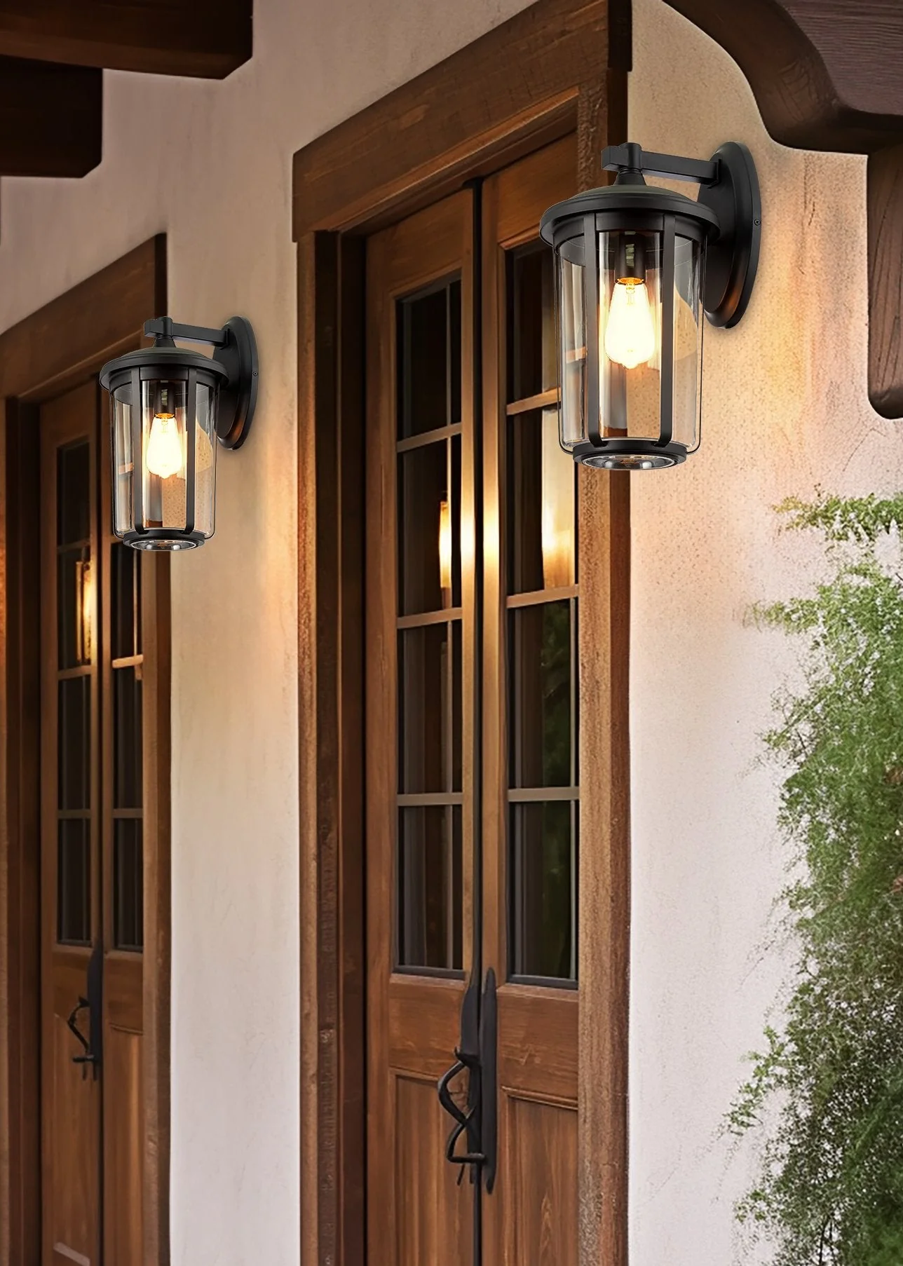 Mercer 17 Large Modern Farmhouse Weather Resistant Outdoor Wall Sconce