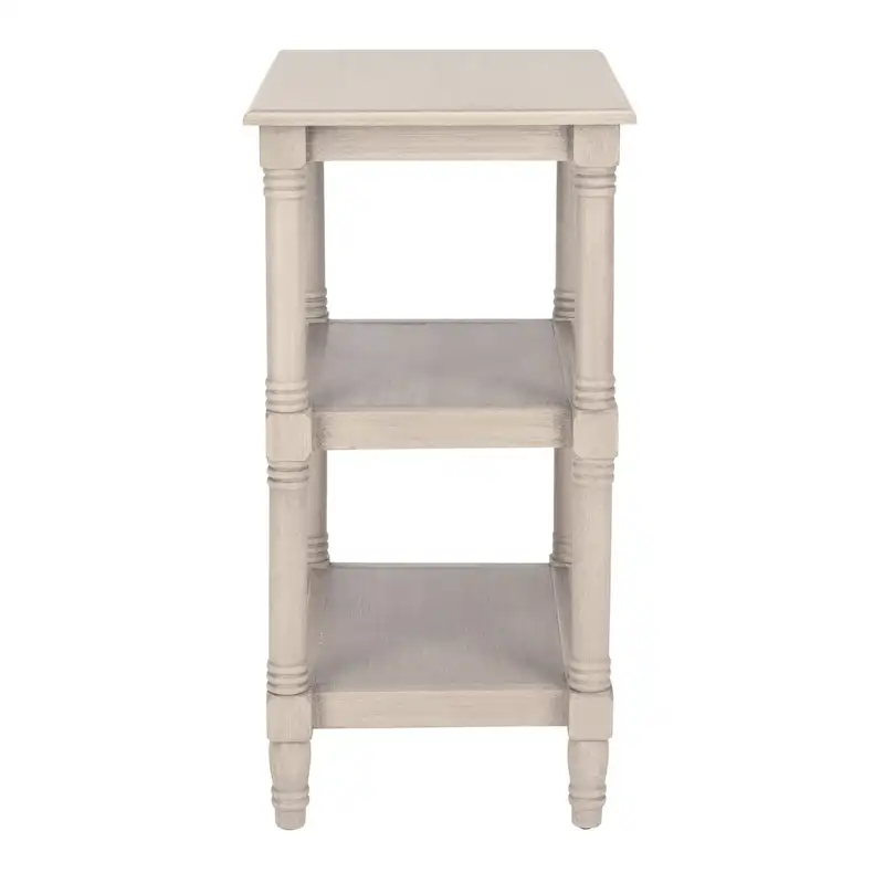 3-Shelf Accent Table - 19.8 W x 15 L x 30 H - 20Wx15Dx30H