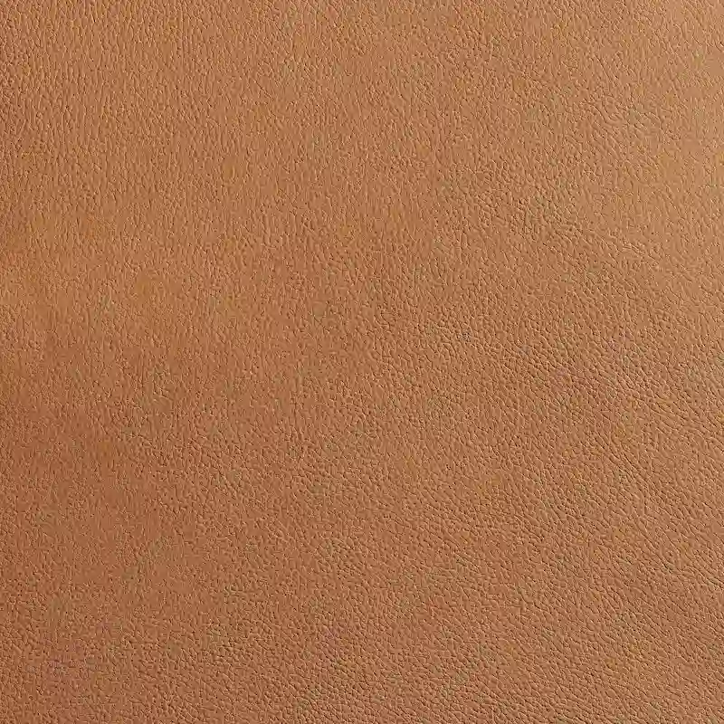 Mid-Century Leather Accent Chair, Brown/Khaki, Metal Frame, Seats 1