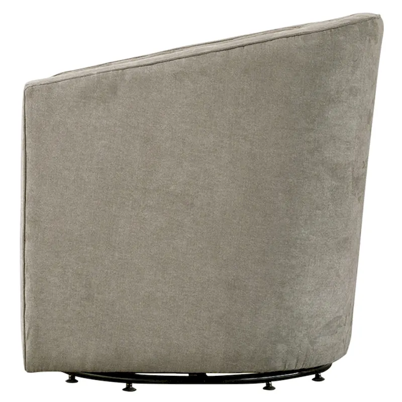 Walsh Fabric Swivel Barrel Chair
