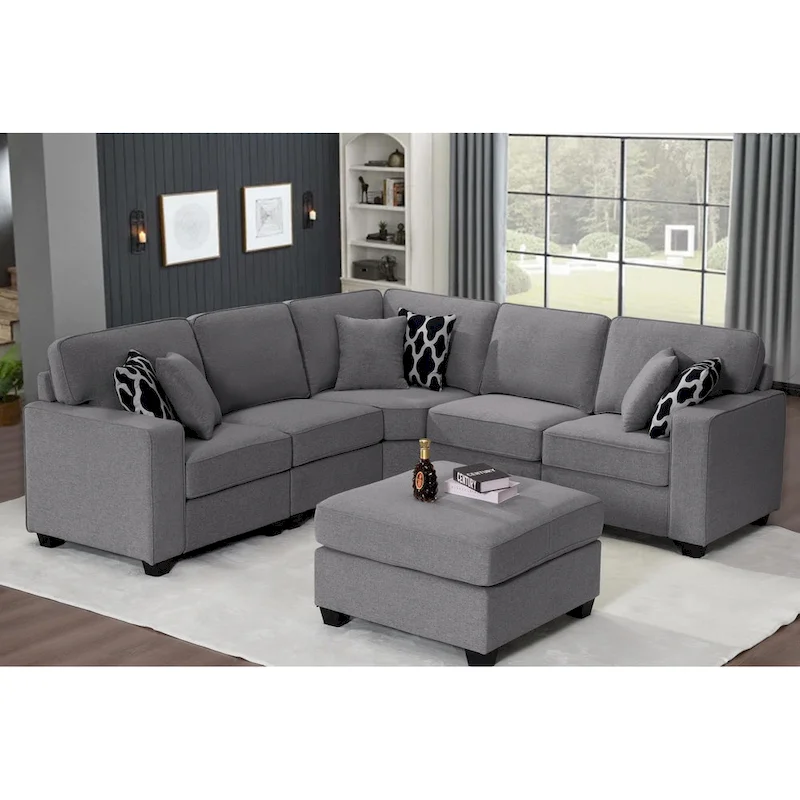 Flexible Combination Module Reversible Sectional Sofa