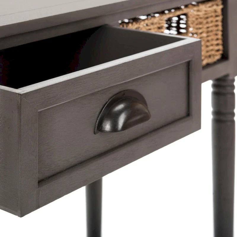 SAFAVIEH Edyth Grey Console - 44.5 x 13.4 x 31.5 - 45Wx13Dx32H