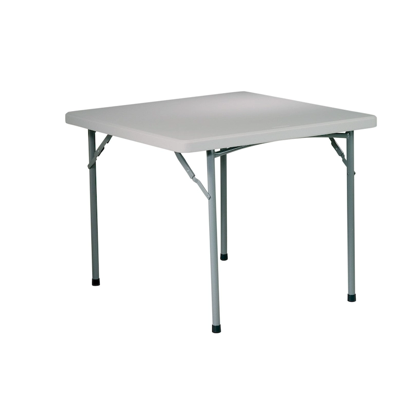 OS Home and Office Furniture Model 36  Square Resin Table - N/A