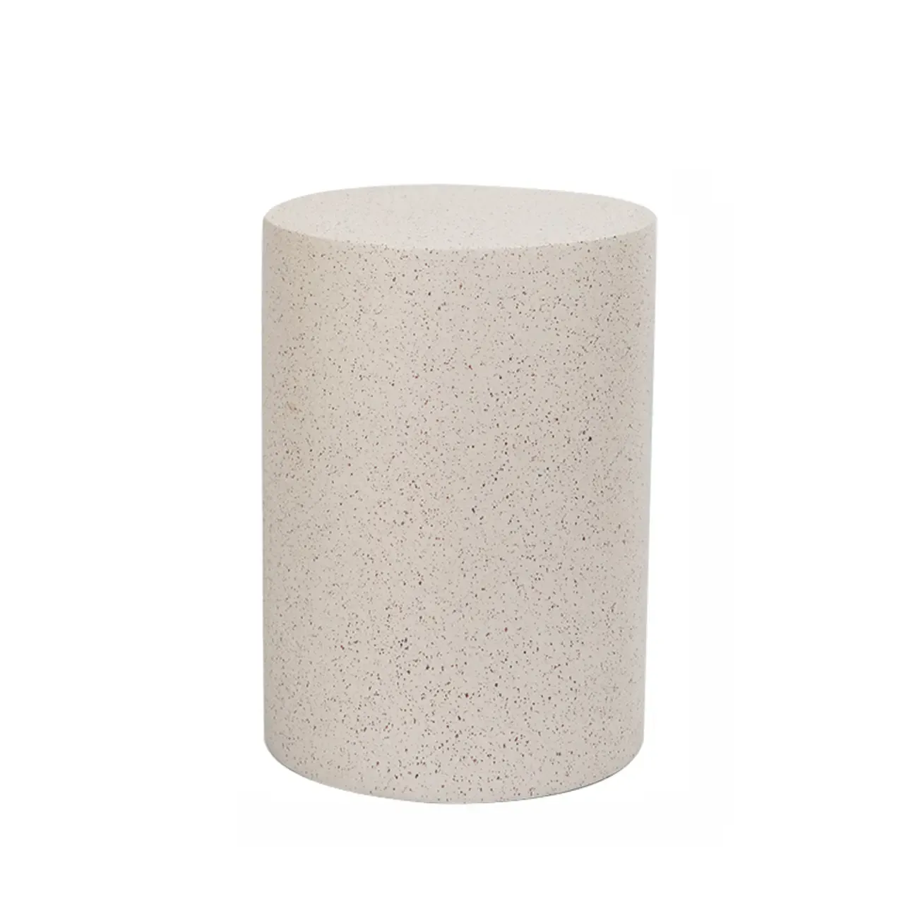 Living Room Modern Concrete Round Side Table