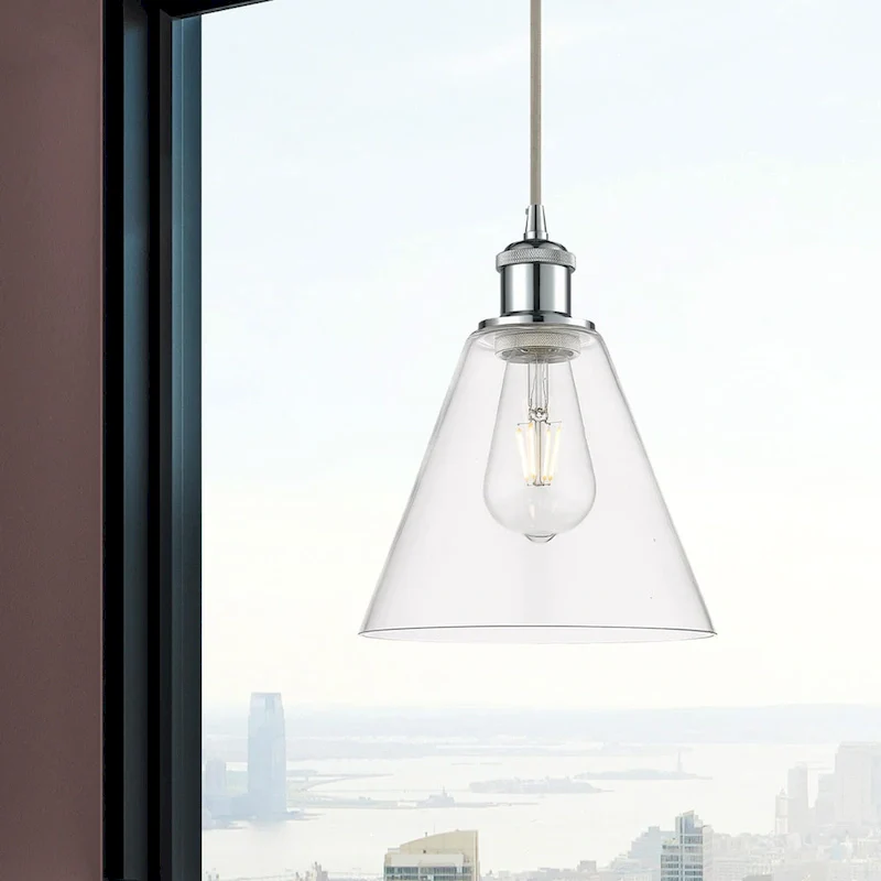 Innovations Lighting 516-1P-12-8 Berkshire Pendant Berkshire 8  Wide