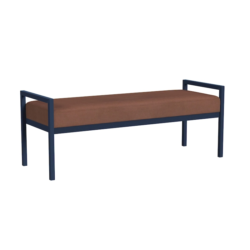 HomePop Modern Metal Bench