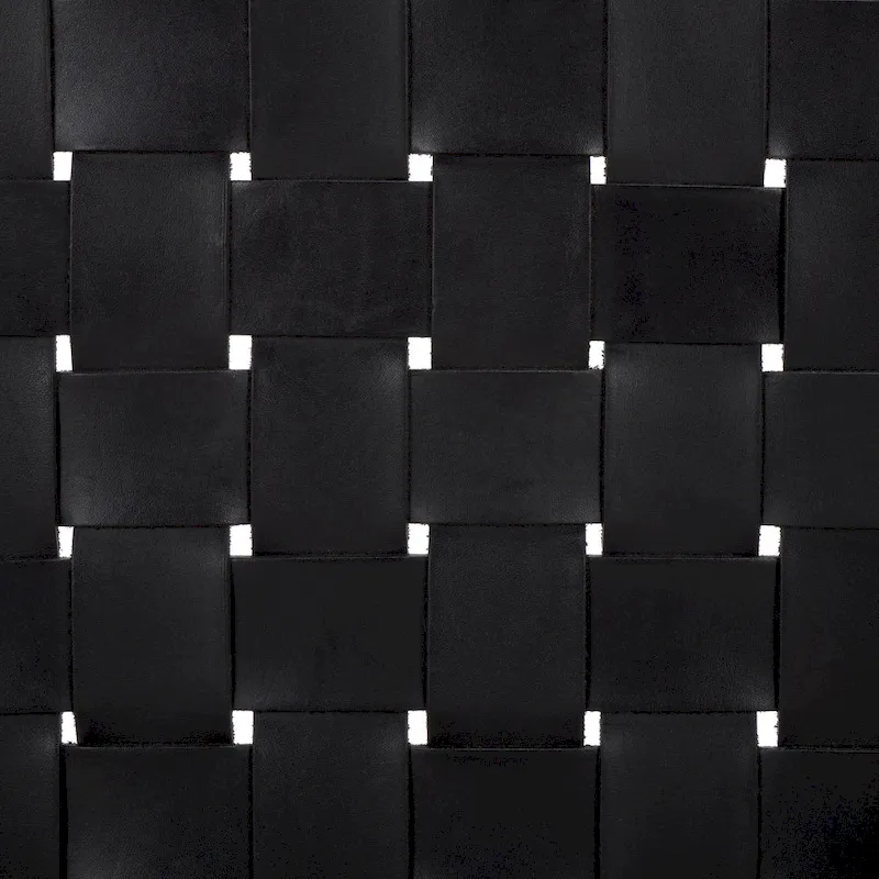 SAFAVIEH Gerda Woven Leather Dining Room Chair - 22.1