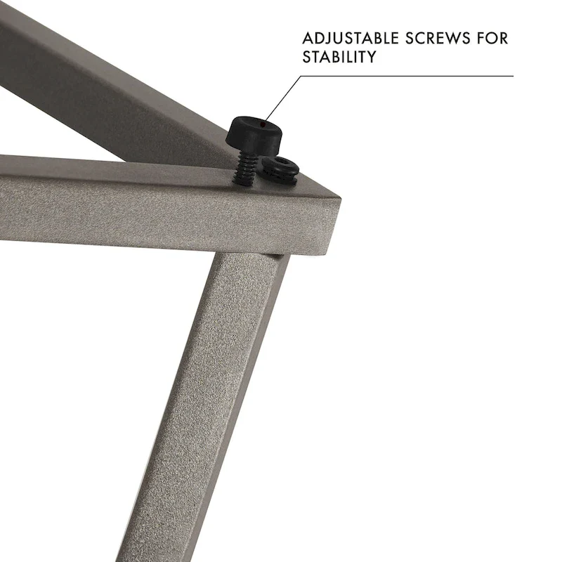 HomePop Lindsay Metal Base Accent Table