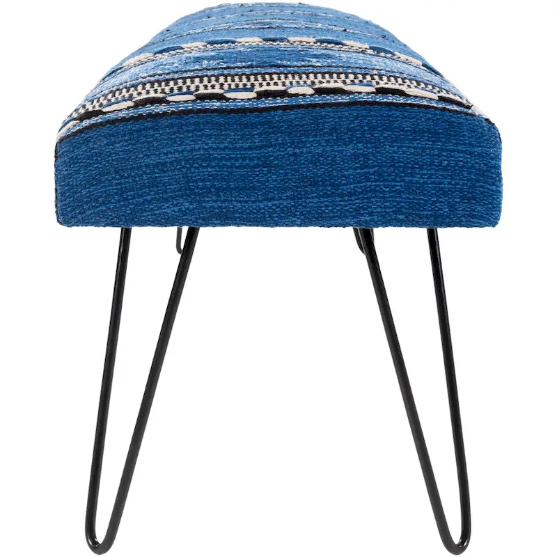 Avril Modern Southwestern Upholstered Bench