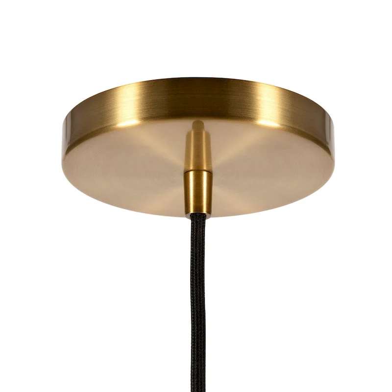 Zeno 12  Wide Pendant with Metal Shade