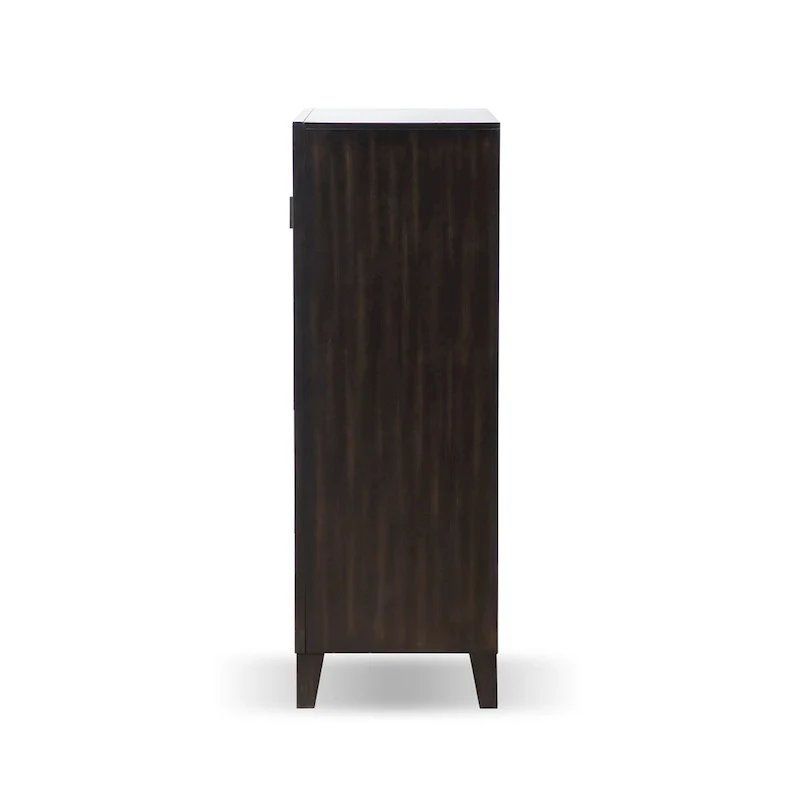 Furniture of America Nyx Modern 5-Drawer Espresso Solid Wood Chest