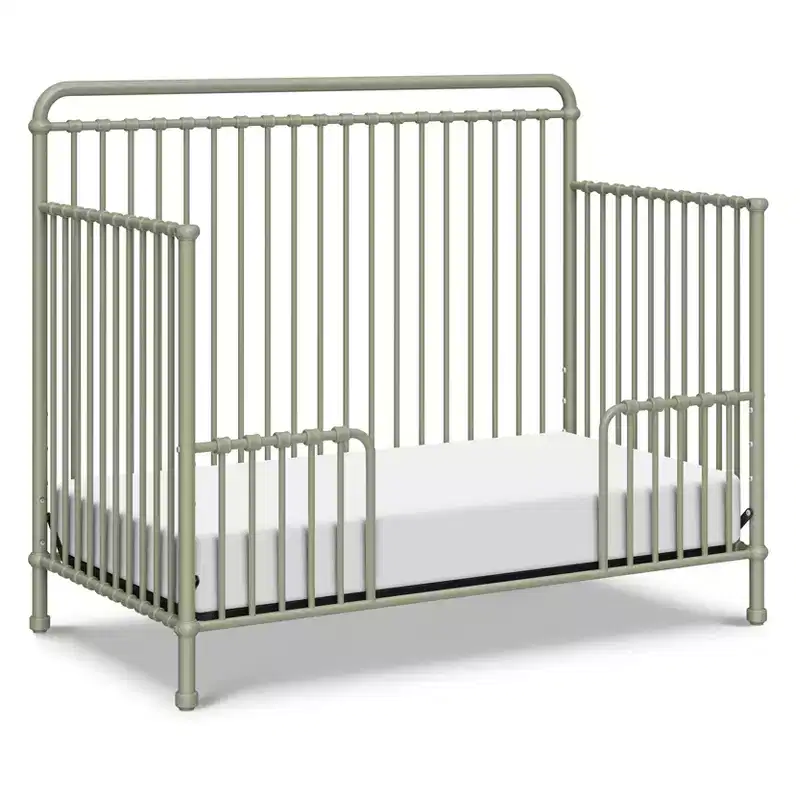 4-in-1 Convertible Metal Crib