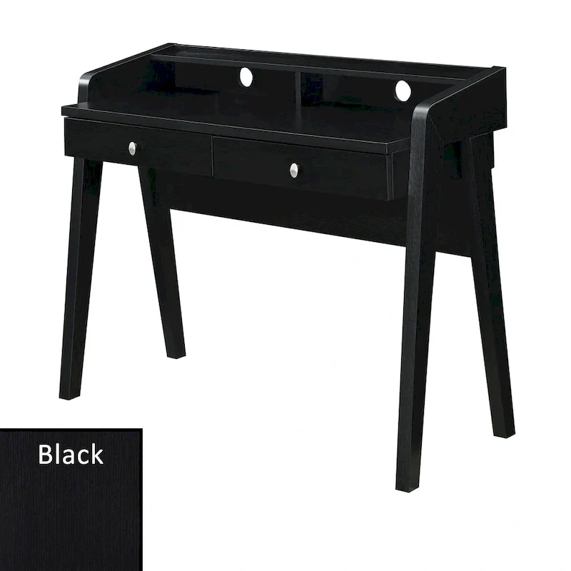 Deluxe 2 Drawer Desk with Shelf
