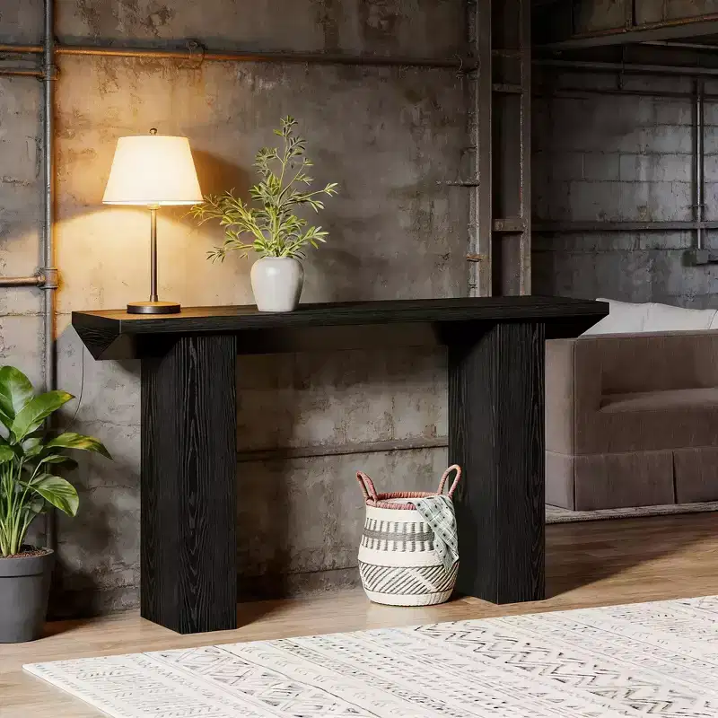 Console Table, Wooden Sofa Table Long Entryway Table