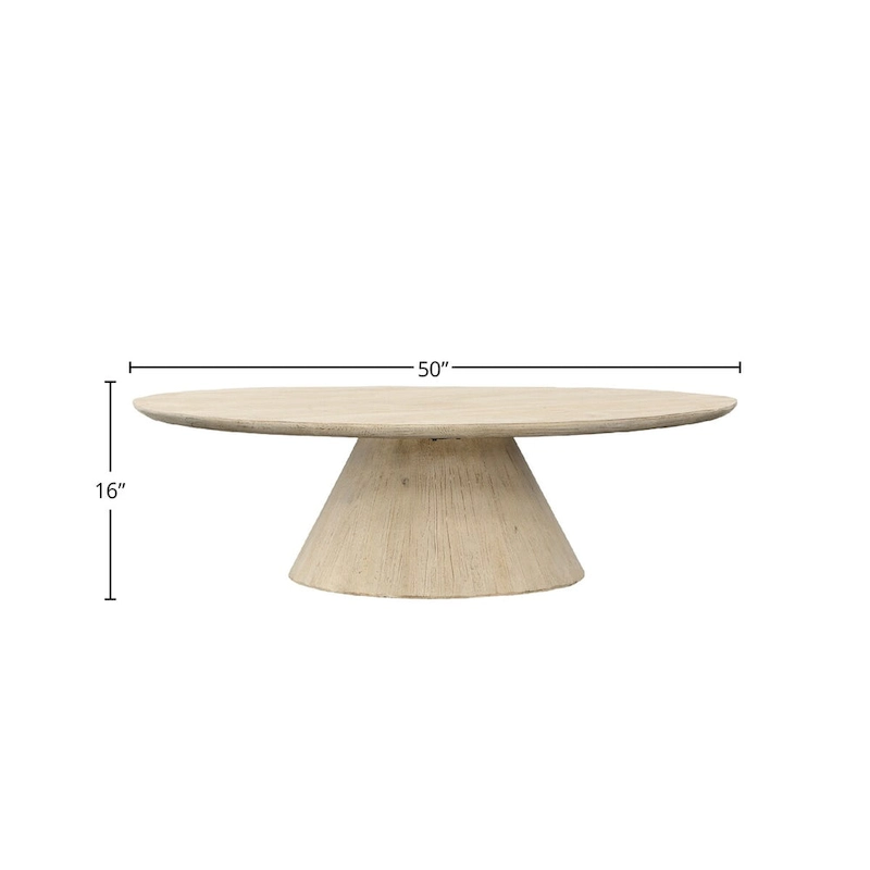 Roy Coffee Table, Off-White