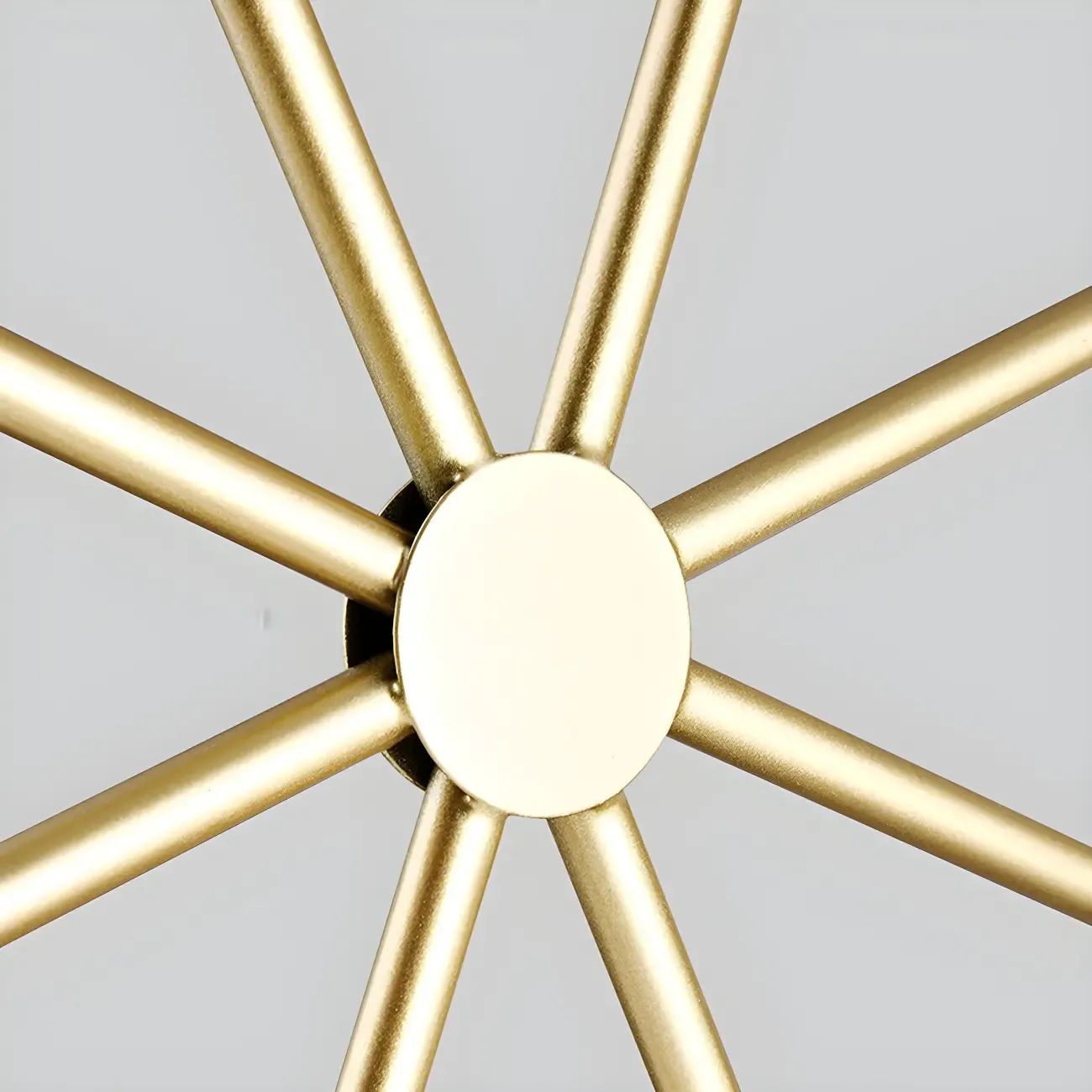 3 Lights Gold Industrial Geometric Metal Island Light Fixture