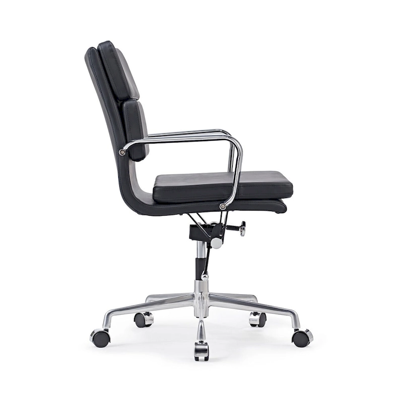 CAROCC Office Chair PU Leather Adjustable ErgoChair with Thickened Cushion - N/A