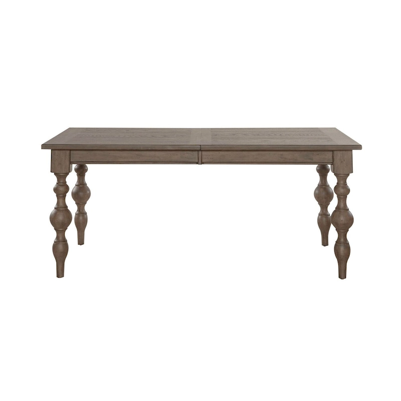 Americana Farmhouse Dusty Taupe Rectangular Leg Table