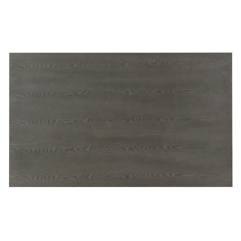 7-Piece Transitional Wooden Dining Set with Rectangular Table & 6 Chairs