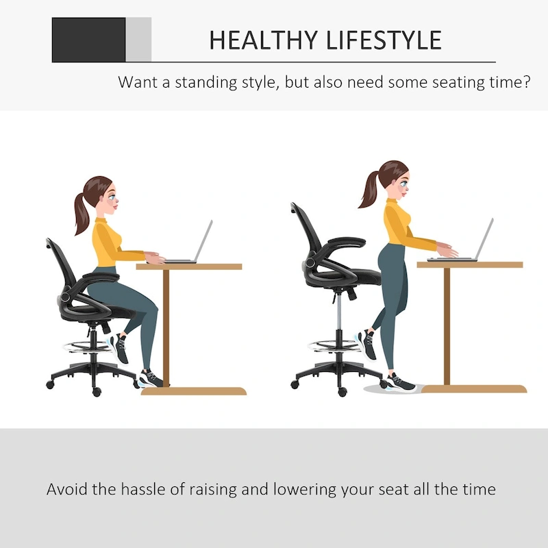 Office Chair with Lumbar Support
