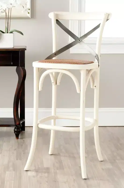 Eleanor X Back Bar Stool - AMH9503 - Safavieh