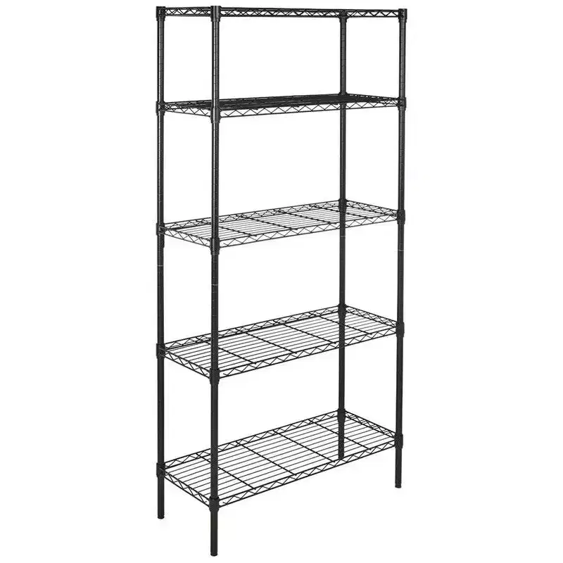 Karl Home 35.43in. W Metal Shelving Unit