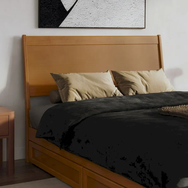 Casanova Solid Wood Panel Headboard