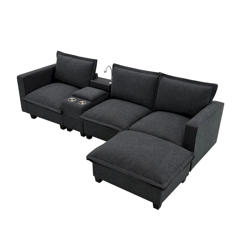 Harper&Bright Designs Modern Multi-fuctional Sectional Cloud Sofa