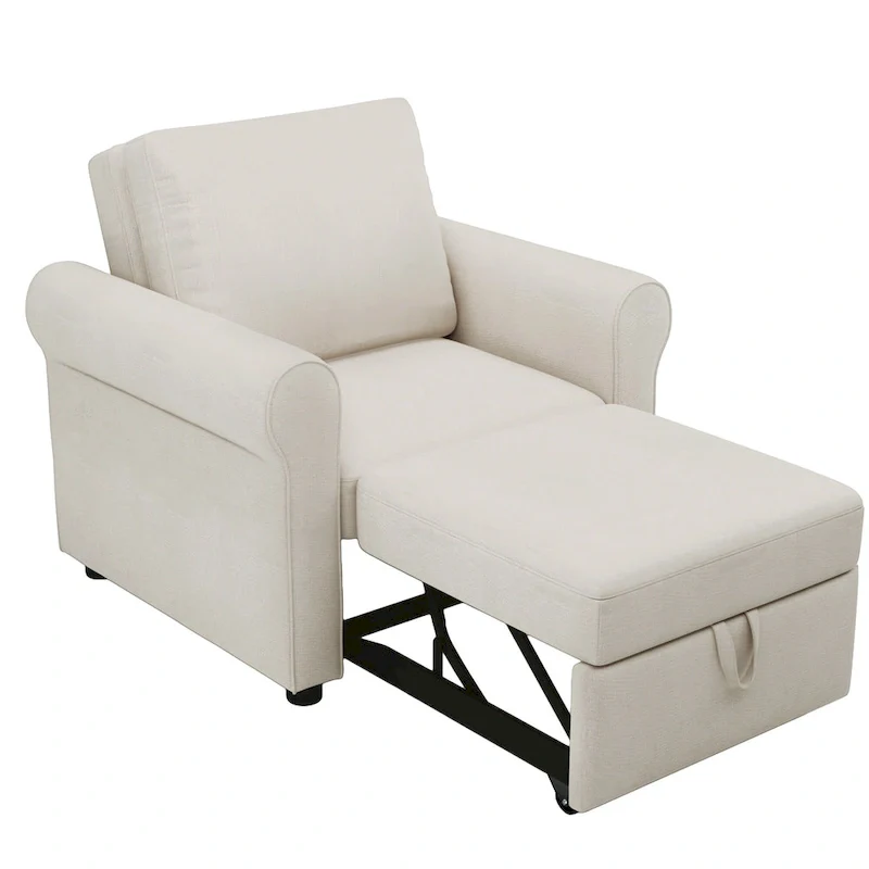 3-in-1 Convertible Sleeper Chair Bed
