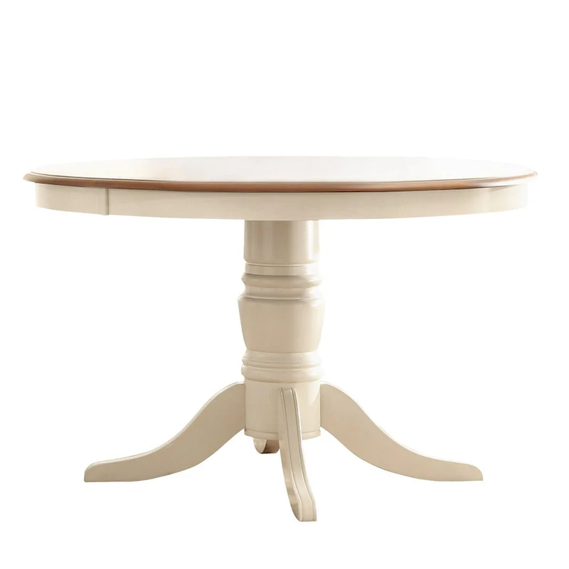 Mackenzie Country Antique Two-tone Dining Table by iNSPIRE Q Classic