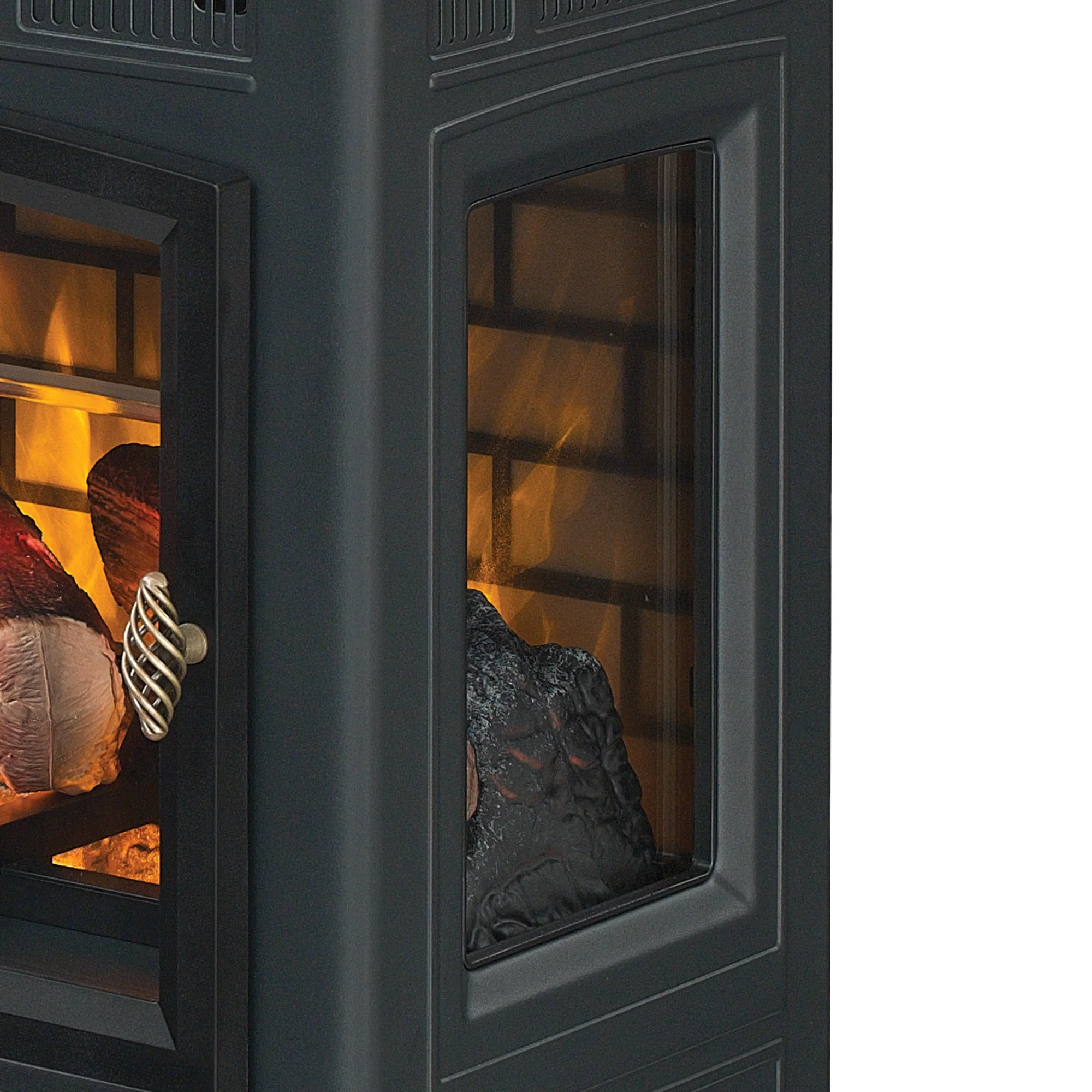 duraflame? Electric Infrared Fireplace Stove Heater with 3D Flame Effect