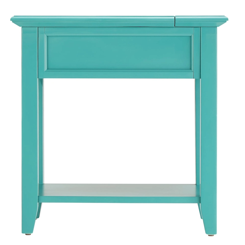 Zayden 1-drawer Side Table with Charging Station by iNSPIRE Q Bold