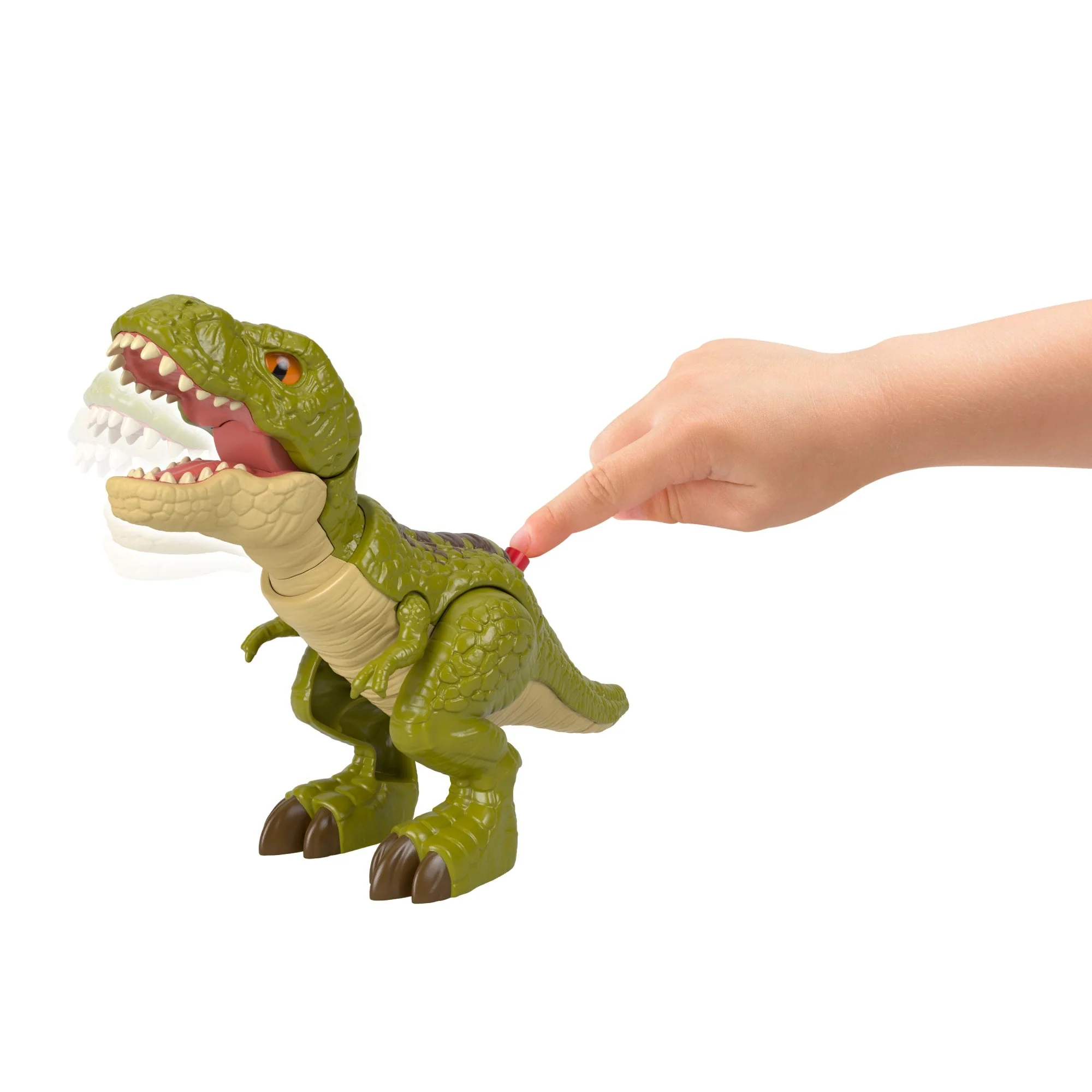 Imaginext Jurassic World Dinosaurio de Juguete Rebirth T-Rex