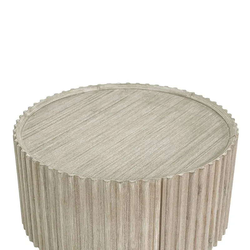 Willow Acacia Round Coffee Table