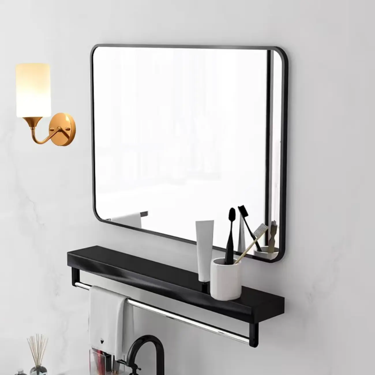 Modern Wall-Mounted Bath Vanity Light Fixture