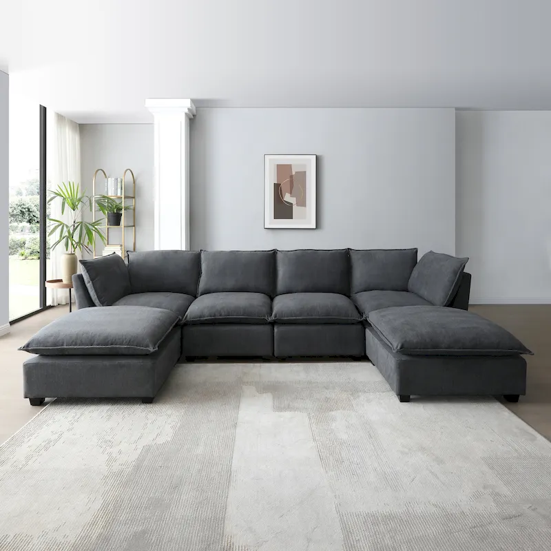 130 Inch Modular Sectional Sofa