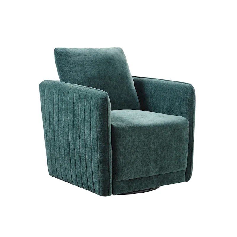 Madison Park Paloma Upholstered 360 Degree Swivel Chair