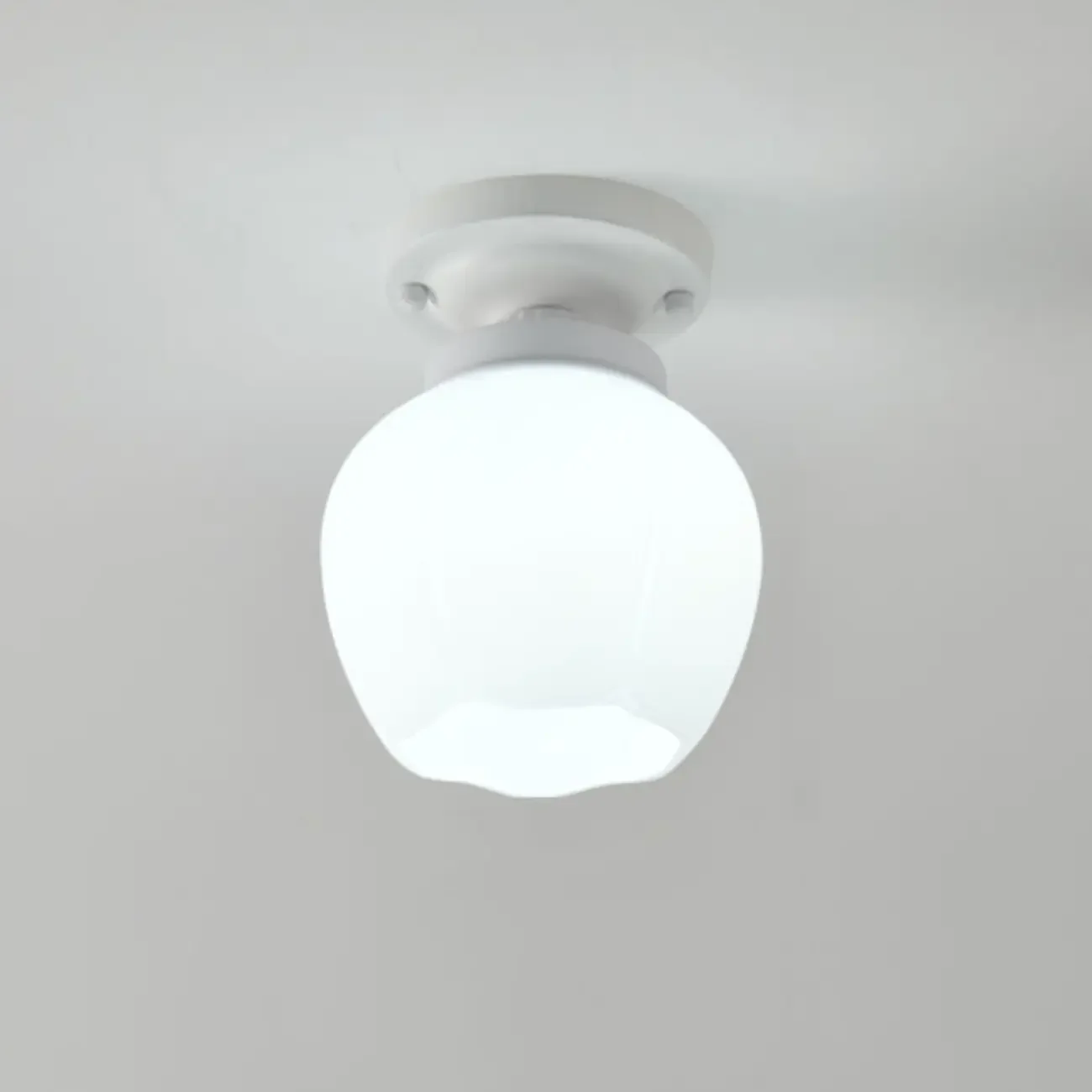 Elegant Flower Shape Ceiling Light for Entrance Illumination